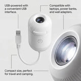 Starry Sky Projection Lamp USB Compact – Ambient Bedroom Lighting - None