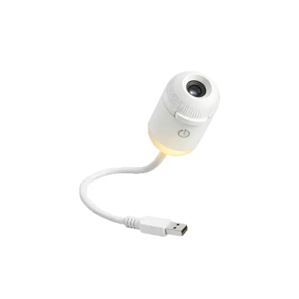 Starry Sky Projection Lamp USB Compact – Ambient Bedroom Lighting - None