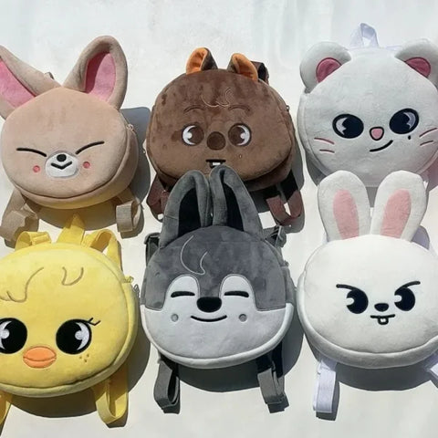STAY Plush Backpack – Cute Soft Bag for Fans of Stray Kids Merchandise & Gifts