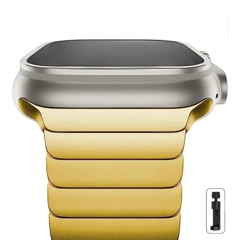 Steel Watch Strap for Apple Watch Ultra 2 49mm/10 9 8 7 46mm 42mm 45mm 41mm for IWatch Series 6 5 4 3 SE 44mm 38mm Belt