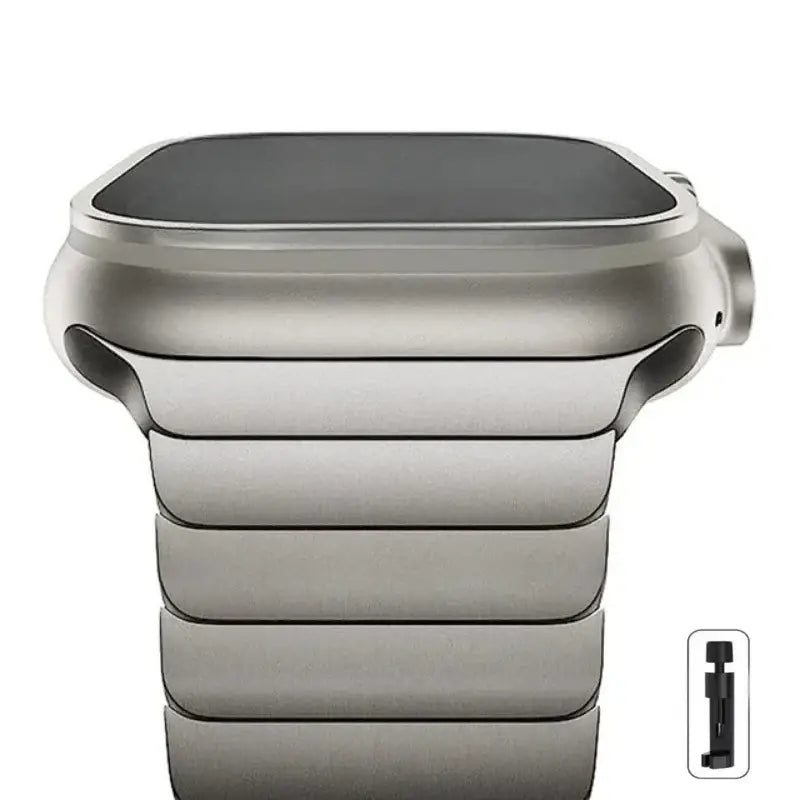 Steel Watch Strap for Apple Watch Ultra 2 49mm/10 9 8 7 46mm 42mm 45mm 41mm for IWatch Series 6 5 4 3 SE 44mm 38mm Belt