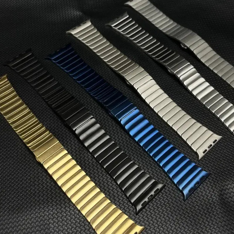 Steel Watch Strap for Apple Watch Ultra 2 49mm/10 9 8 7 46mm 42mm 45mm 41mm for IWatch Series 6 5 4 3 SE 44mm 38mm Belt
