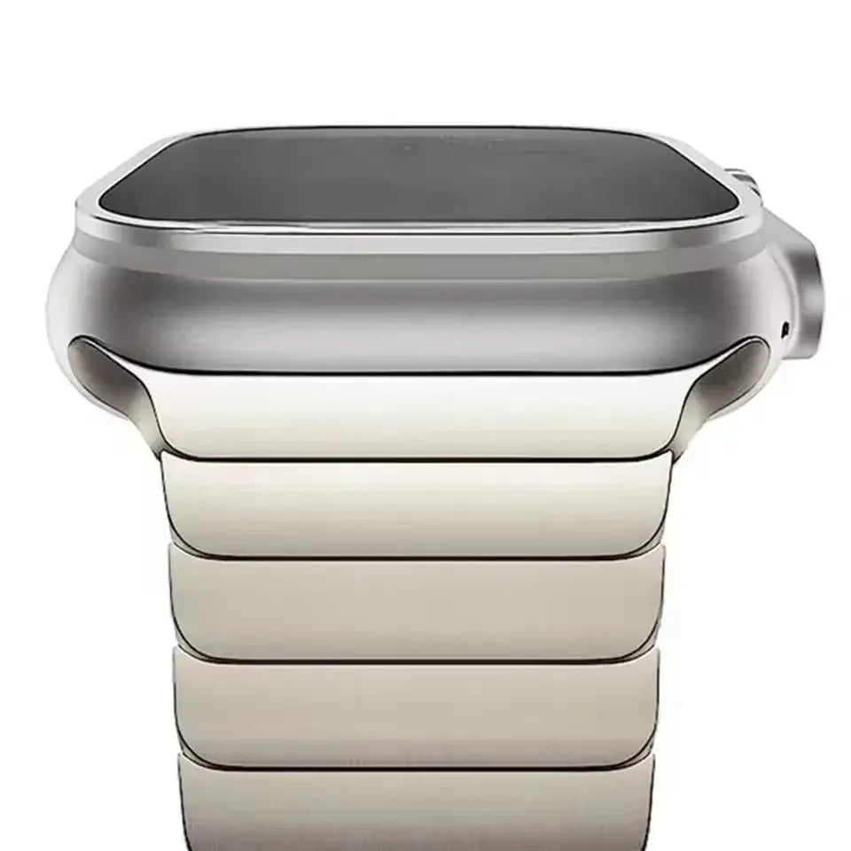 Steel Watch Strap for Apple Watch Ultra 2 49mm/10 9 8 7 46mm 42mm 45mm 41mm for IWatch Series 6 5 4 3 SE 44mm 38mm Belt