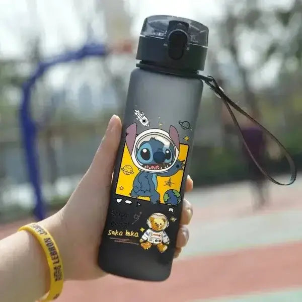 Stitch Angel Cartoon Water Cup for Adorable Drinkware Collection - Himpall