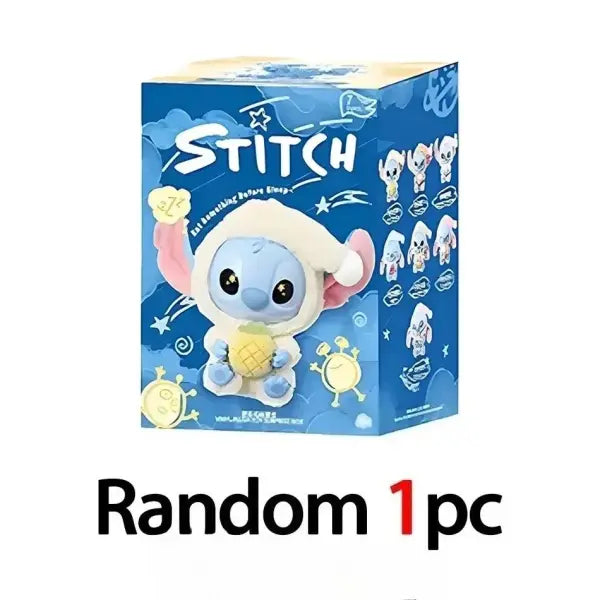 Stitch Before Sleep Blind Box Plush Dolls Cute Pendant Ornament Mystery Surprise Toys Gifts for Fans Birthday Gift