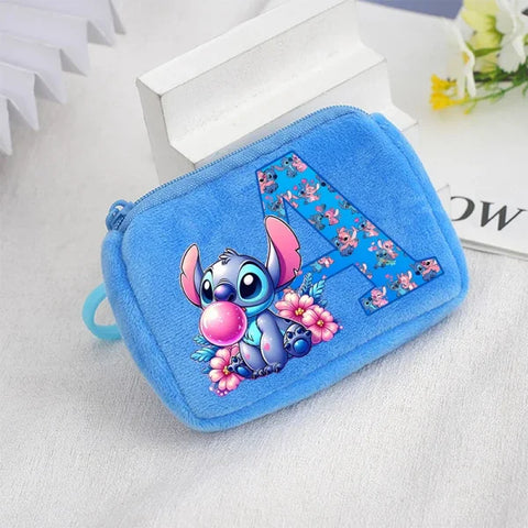 Stitch Disney Cartoon Kids Shoulder Bag - Canvas Tote & Crossbody for Boys & Girls - SDZ2484 Coin purses / For Child