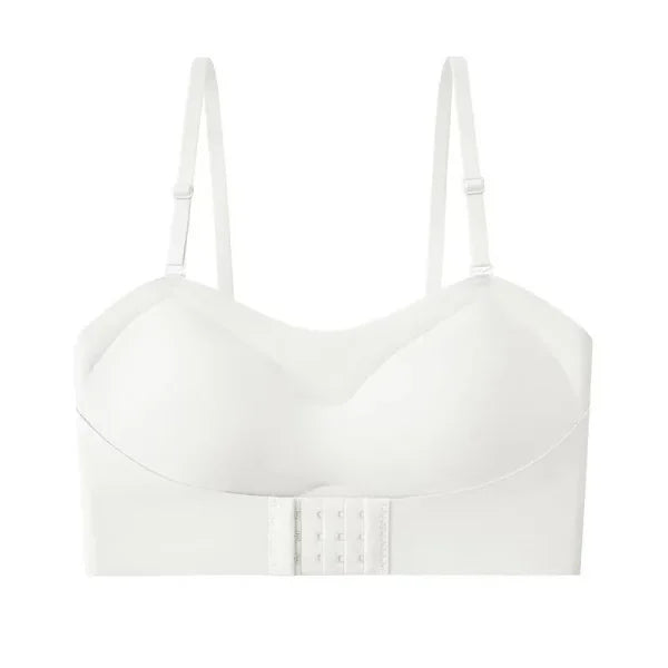 Strapless Seamless Push-Up Bra – Invisible Wireless Tube Top for Women