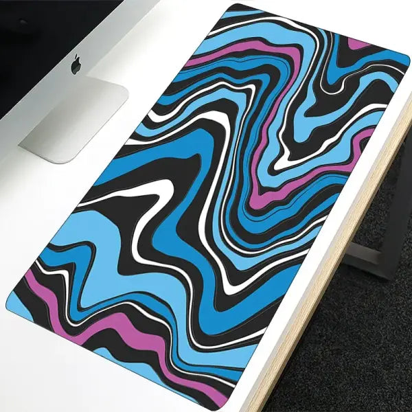 Liquid Mouse Pad Rubber Anime Desk Mat for Gamers