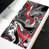 Liquid Mouse Pad Rubber Anime Desk Mat for Gamers