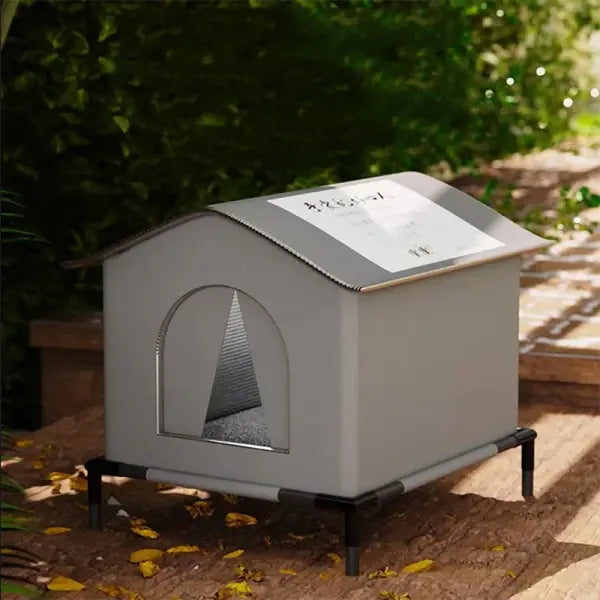 Stray Cat dog House Waterproof Outdoor Winter Warm Pet Cave Sleeping Beds Home Foldable Washable for Small Dog Puppy