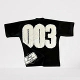 Black Harajuku Streetwear T-Shirt – Unisex Oversized Hip Hop 003 Graphic Y2K Short Sleeve Top