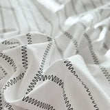 Stripe Duvet Cover 150x200 Simple Style Comforter Covers Queen Size housse de couette Skin-friendly Home Bed Linen(No