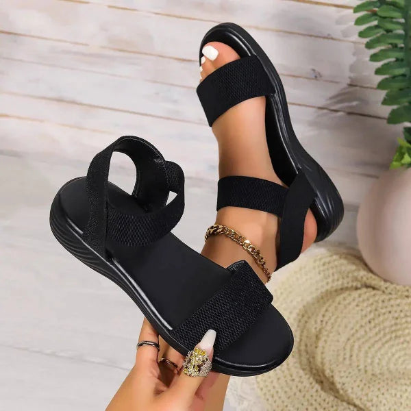 Fashion Sandals - Stylish Color-block Summer Shoes for Women
