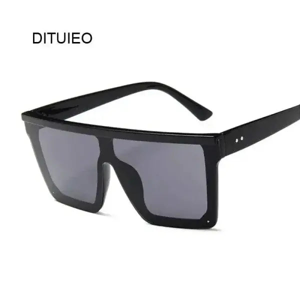 Stylish Protection Square Sunglasses for Women in Black Brown Pink Gray