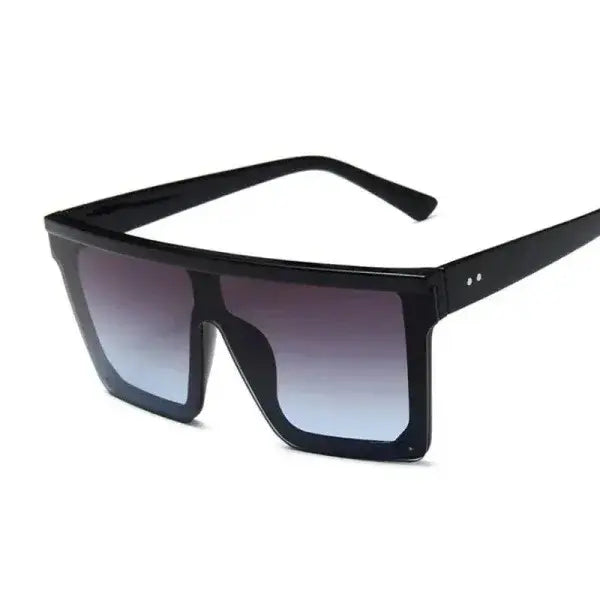 Stylish Protection Square Sunglasses for Women in Black Brown Pink Gray