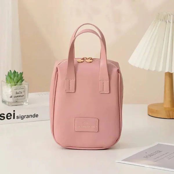 Cosmetic Bag – Stylish Shell-Shaped Makeup Organizer for Travel - Pink