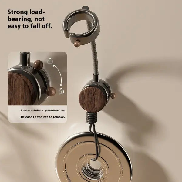 Suction Cup Hair Dryer Bracket 2 Pack Rotating Wall Mount