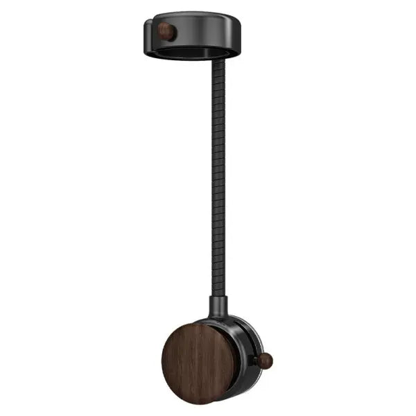 Suction Cup Hair Dryer Bracket 2 Pack Rotating Wall Mount - Black