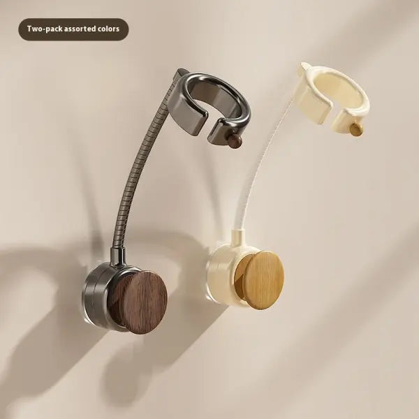 Suction Cup Hair Dryer Bracket 2 Pack Rotating Wall Mount - Mixed Color 2 Pack