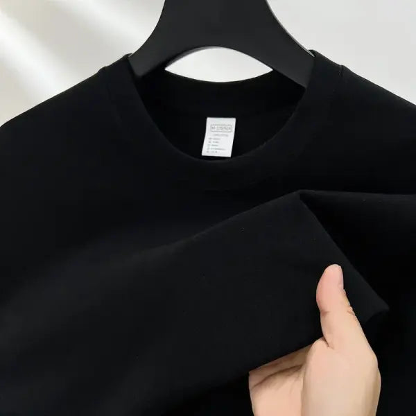 Summer 100% Cotton Off-Shoulder Top - Sexy White Short Sleeve Sporty Tee - Basic Casual Body-Hugging Korean Style
