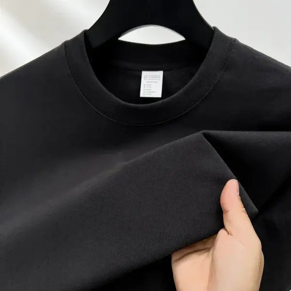 Summer 100% Cotton Off-Shoulder Top - Sexy White Short Sleeve Sporty Tee - Basic Casual Body-Hugging Korean Style