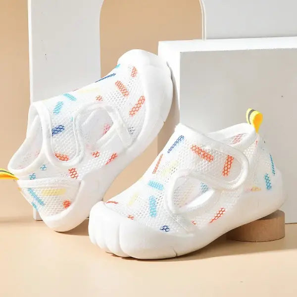 Summer Breathable Air Mesh Kids Sandals 1-4T Baby Unisex Casual Shoes Anti-slip Soft Sole First Walkers Infant