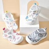 Summer Breathable Air Mesh Kids Sandals 1-4T Baby Unisex Casual Shoes Anti-slip Soft Sole First Walkers Infant