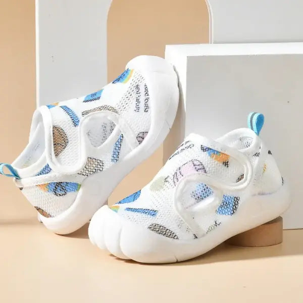 Summer Breathable Air Mesh Kids Sandals 1-4T Baby Unisex Casual Shoes Anti-slip Soft Sole First Walkers Infant