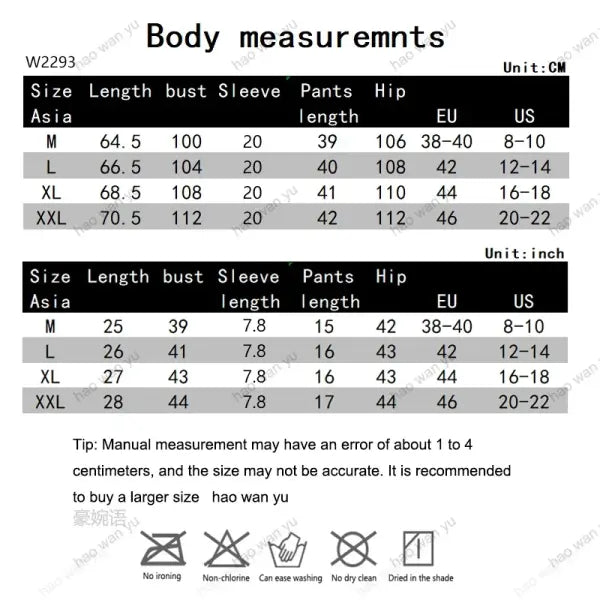 Summer Cartoon Pajamas Short Length Set Breathable Cute Homewear