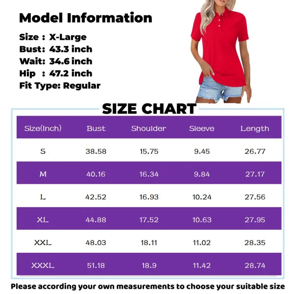 Summer Female Unisex Fashion Casual Lapel Short Sleeve T-shirt Women Fashion Versatile Simple With Button V-neck Up Tops