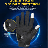 Summer Full Finger Motorcycle Gloves Breathable Touch Screen Racing