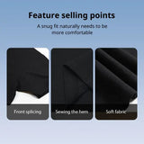 Men Summer Cotton Casual O Neck Pull On Closure Knit T Shirt