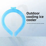 Summer Neck Cooling Ring PCM Material Outdoor Fitness Accessory