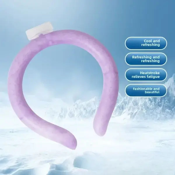Summer Neck Cooling Ring PCM Material Outdoor Fitness Accessory