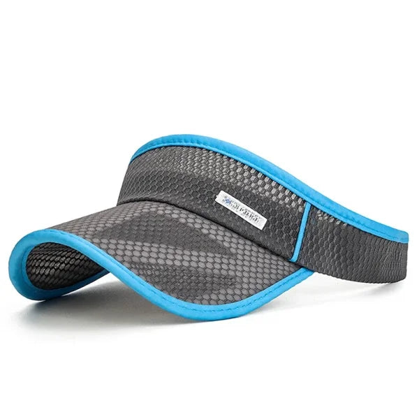 Summer Sports Sun Hat – UV Protection Adjustable Visor for Tennis & Running - Himpall