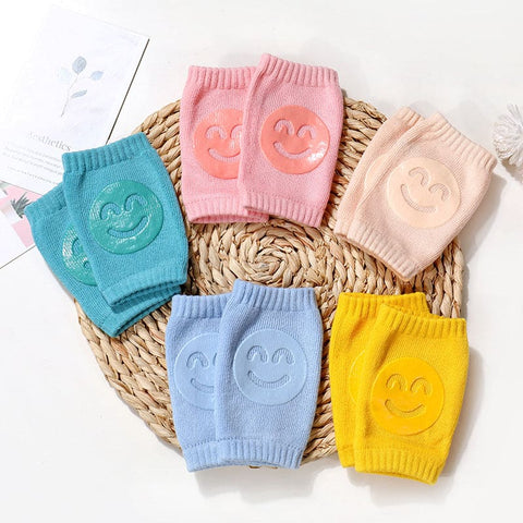 Summer Terry Baby Socks Knee Pads - Color / Q5pcs