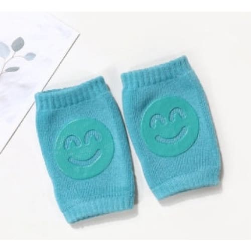 Summer Terry Baby Socks Knee Pads - Green / Q1pcs