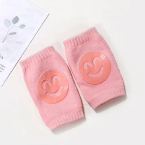 Summer Terry Baby Socks Knee Pads - Pink / Q1pcs