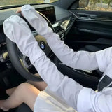 Sun Protection Cooling Arm Sleeves Loose Fit UV Driving and Cycling Wear