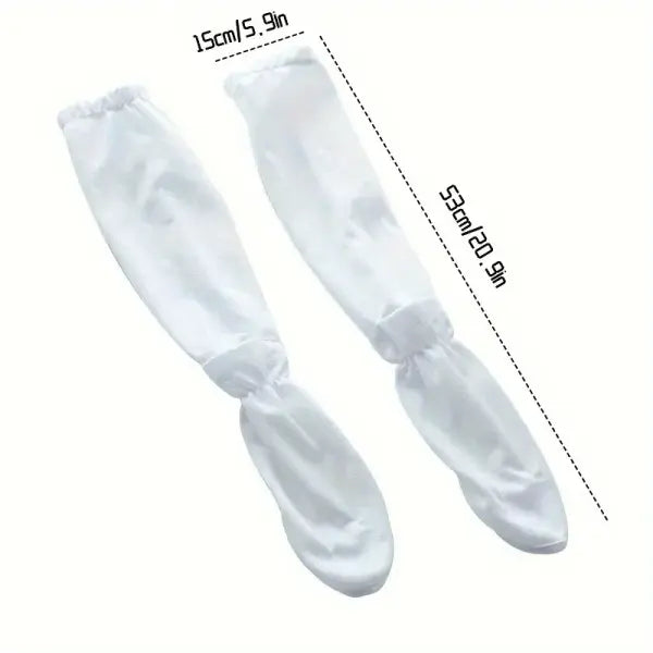 Sun Protection Cooling Arm Sleeves Loose Fit UV Driving and Cycling Wear