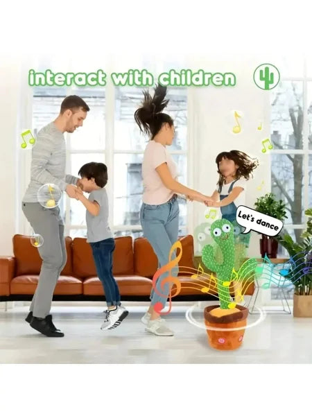 Sunny Cactus Talking Toy for Fun and Interactive Playtime for Kids - Himpall