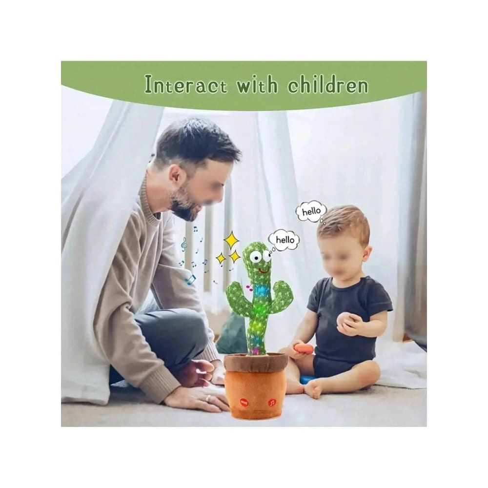 Sunny Cactus Talking Toy - Green