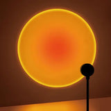 Sunset projection lamp LED projection lamp for unisex (ABS) bedroom