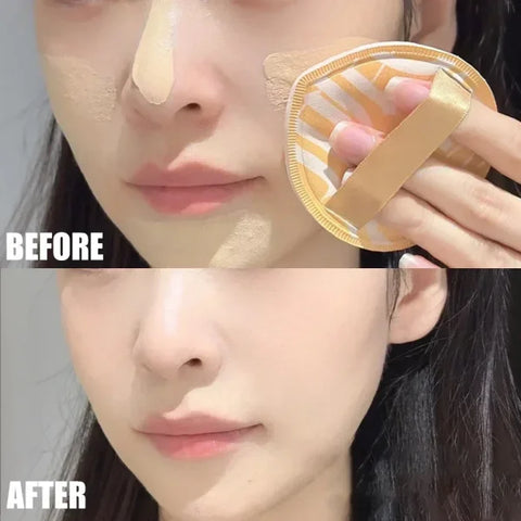 Super Thick Cosmetics Puff – XL Foundation Sponge for Wet & Dry Use - Himpall
