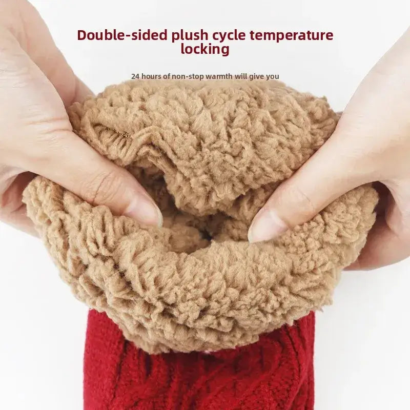 Super Warm Winter Non-slip Floor Socks Women Men Snow Socks Sleep Carpet Slippers Socks Women Velvet Boot Unsiex Home