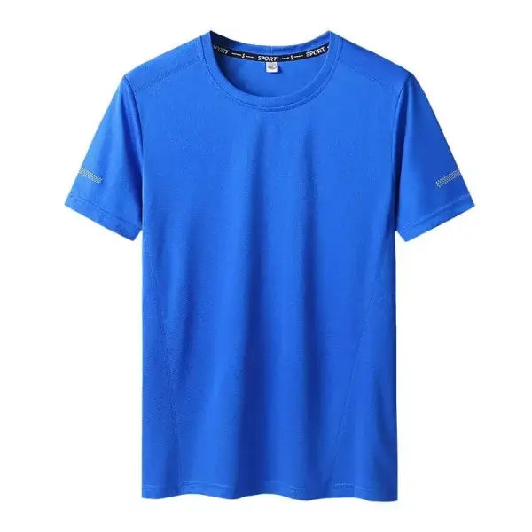 T-shirt Big Size 9XL for Men Quick Drying T-shirt for Men Round Neck Plus Size Short Sleeve Oversized T Shirt - bright