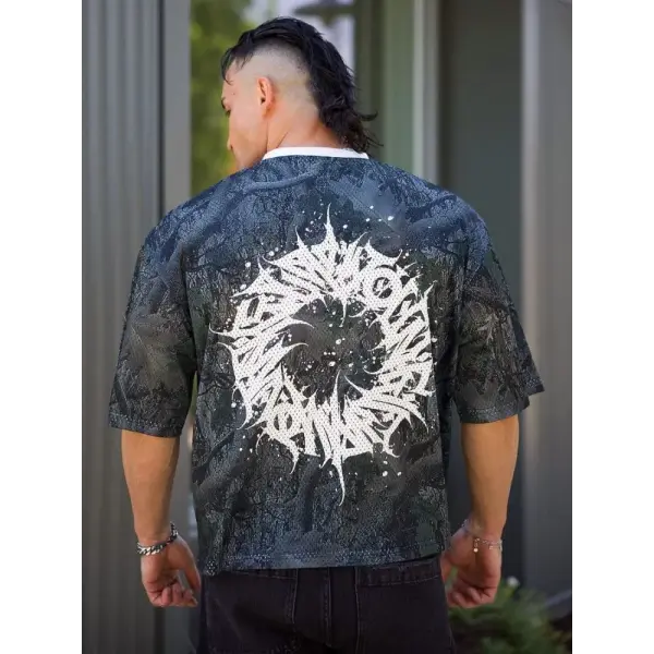 T-shirts Men Summer New Sports Men T-shirts Leisure Round Neck Fashion Loose And Comfortable Clothing Gym Running