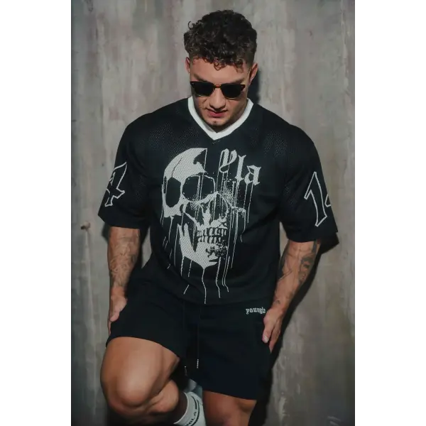 T-shirts Men Summer New Sports Men T-shirts Leisure Round Neck Fashion Loose And Comfortable Clothing Gym Running