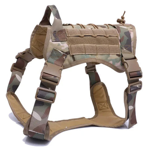 Tactical Dog Harness with Leash and Training Vest for All Dogs - Himpall