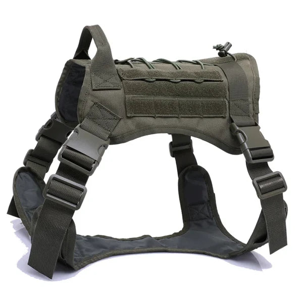 Tactical Dog Harness with Leash and Training Vest for All Dogs - Himpall